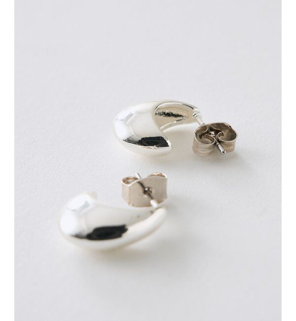  「【THE PAUSE】カーブピアス」|リング|