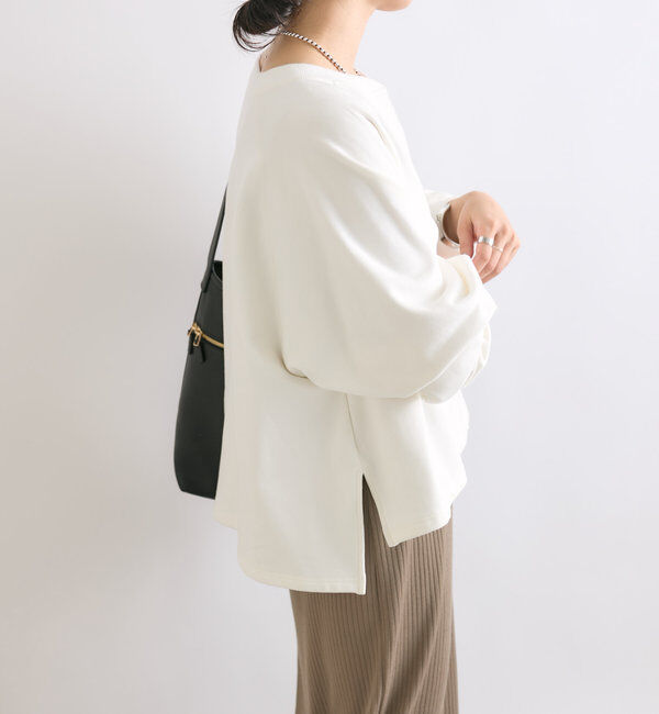  「【大人が着やすい】キーネックオーバースウェット」|Tシャツ・カットソー|