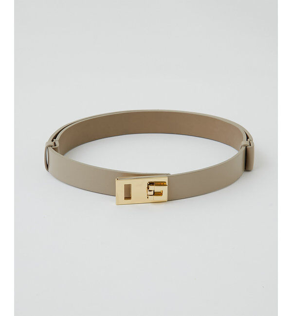  「《ウエスト調整自由自在！》スクエアバックルベルト」|ベルト|