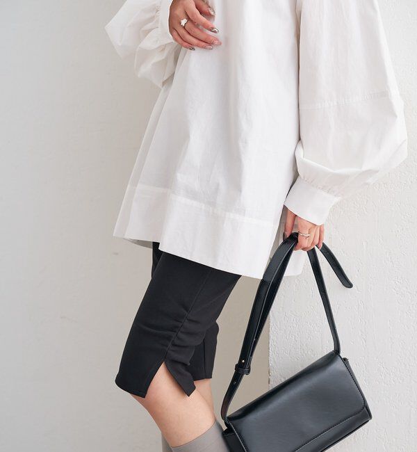  「ハーフZIPチュニック」|シャツ・ブラウス|