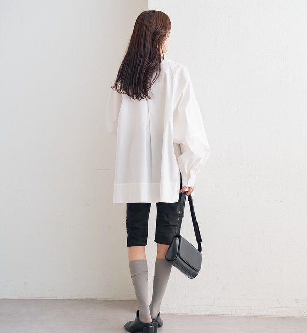  「ハーフZIPチュニック」|シャツ・ブラウス|