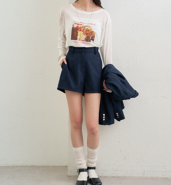  「シアーフォトロングTシャツ」|Tシャツ・カットソー|