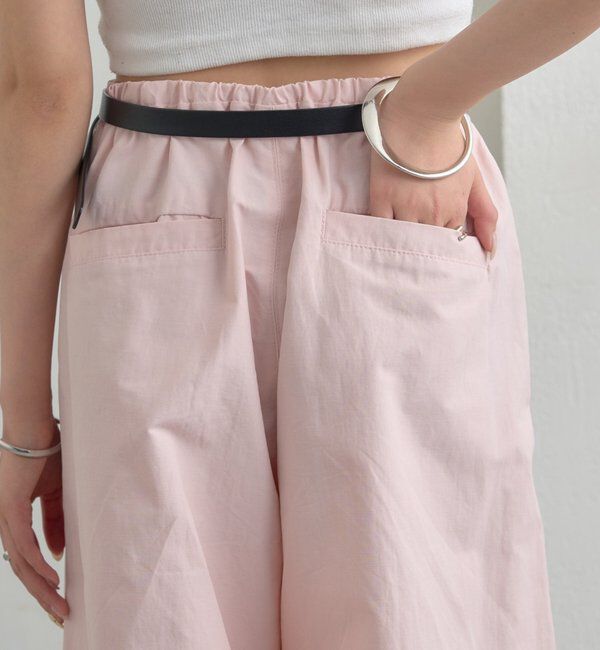  「ボリュームイージーパンツ」|チノ|