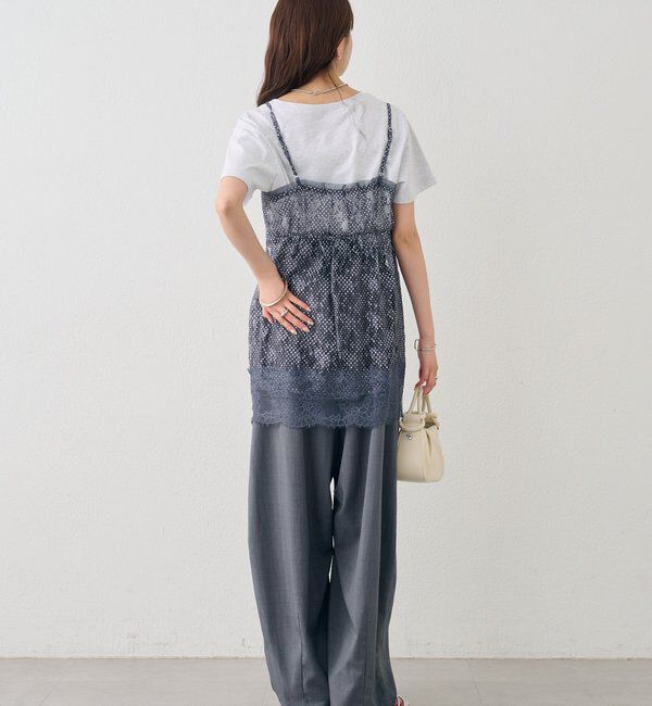  「ドットレースキャミチュニック」|シャツ・ブラウス|