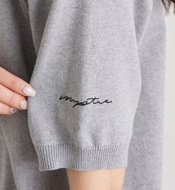  「ギンガムチェック襟付きカーディガン」|カーディガン|