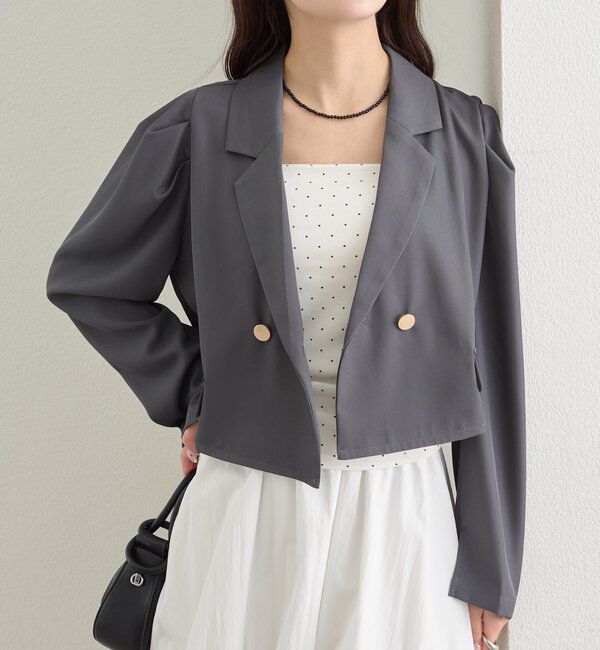  「パフショートジャケット」|その他|