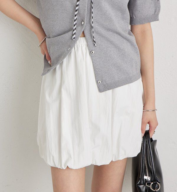  「バルーンミニスカート」|スカート|