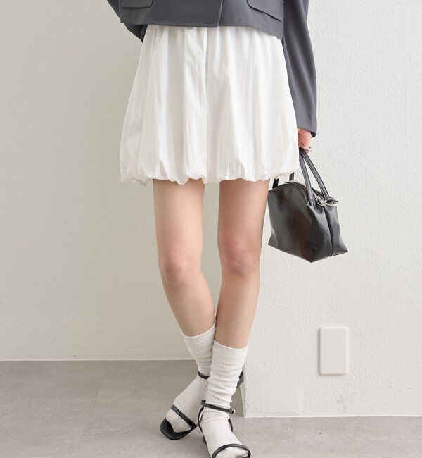  「バルーンミニスカート」|スカート|