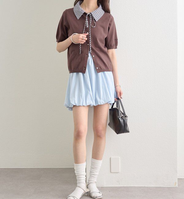  「バルーンミニスカート」|スカート|