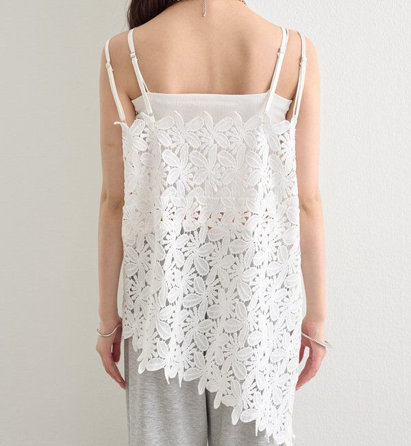  「リーフレースキャミ」|キャミソール|