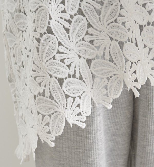  「リーフレースキャミ」|キャミソール|