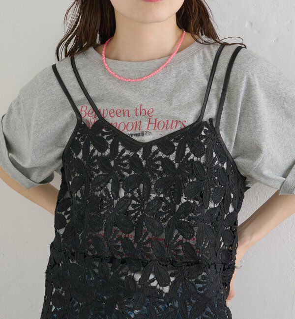  「リーフレースキャミ」|キャミソール|