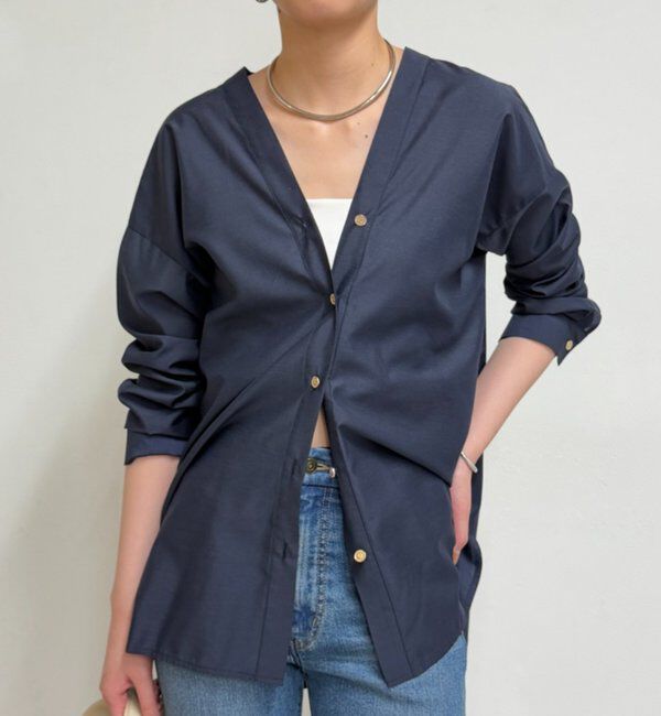  「バイヤスロングブラウス」|シャツ・ブラウス|