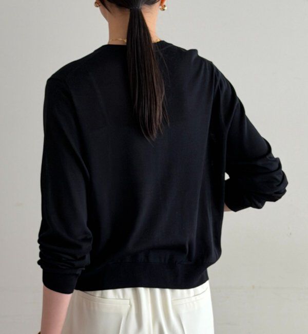  「シルクニットカーデ」|ニット・セーター|