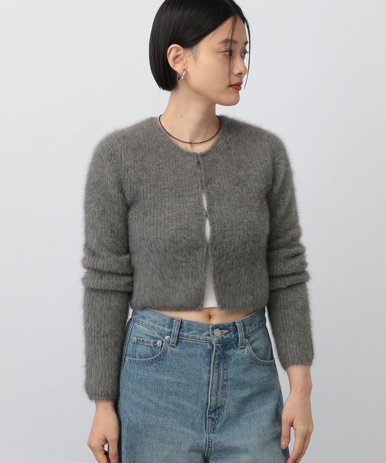 A part by 「フォックスカシミヤカーディガン」|ニット・セーター|