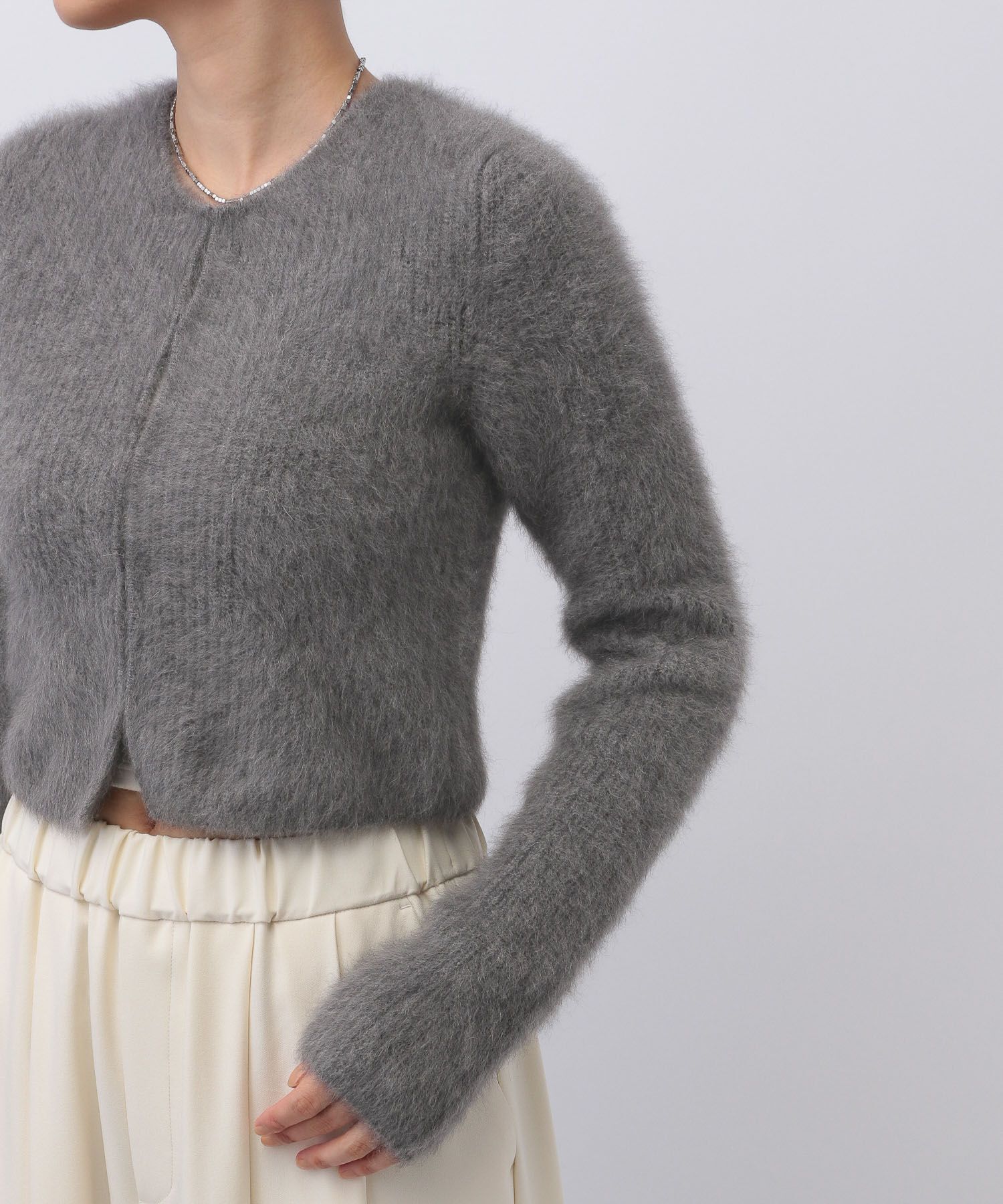 A part by 「フォックスカシミヤカーディガン」|ニット・セーター|