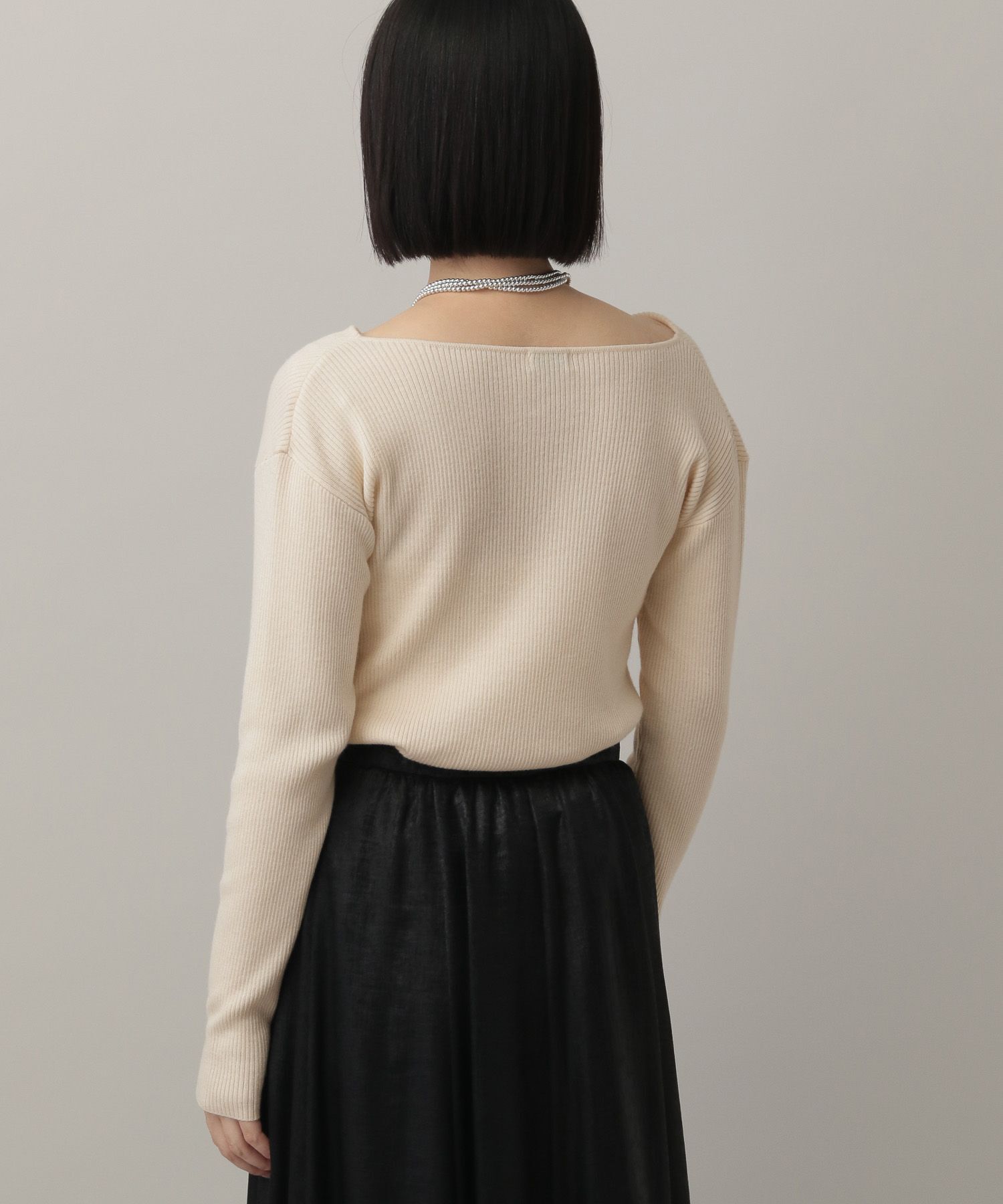 A part by 「ドレープニットプルオーバー」|ニット・セーター|