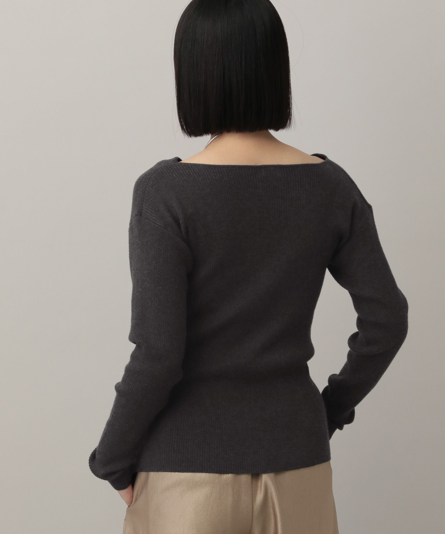 A part by 「ドレープニットプルオーバー」|ニット・セーター|