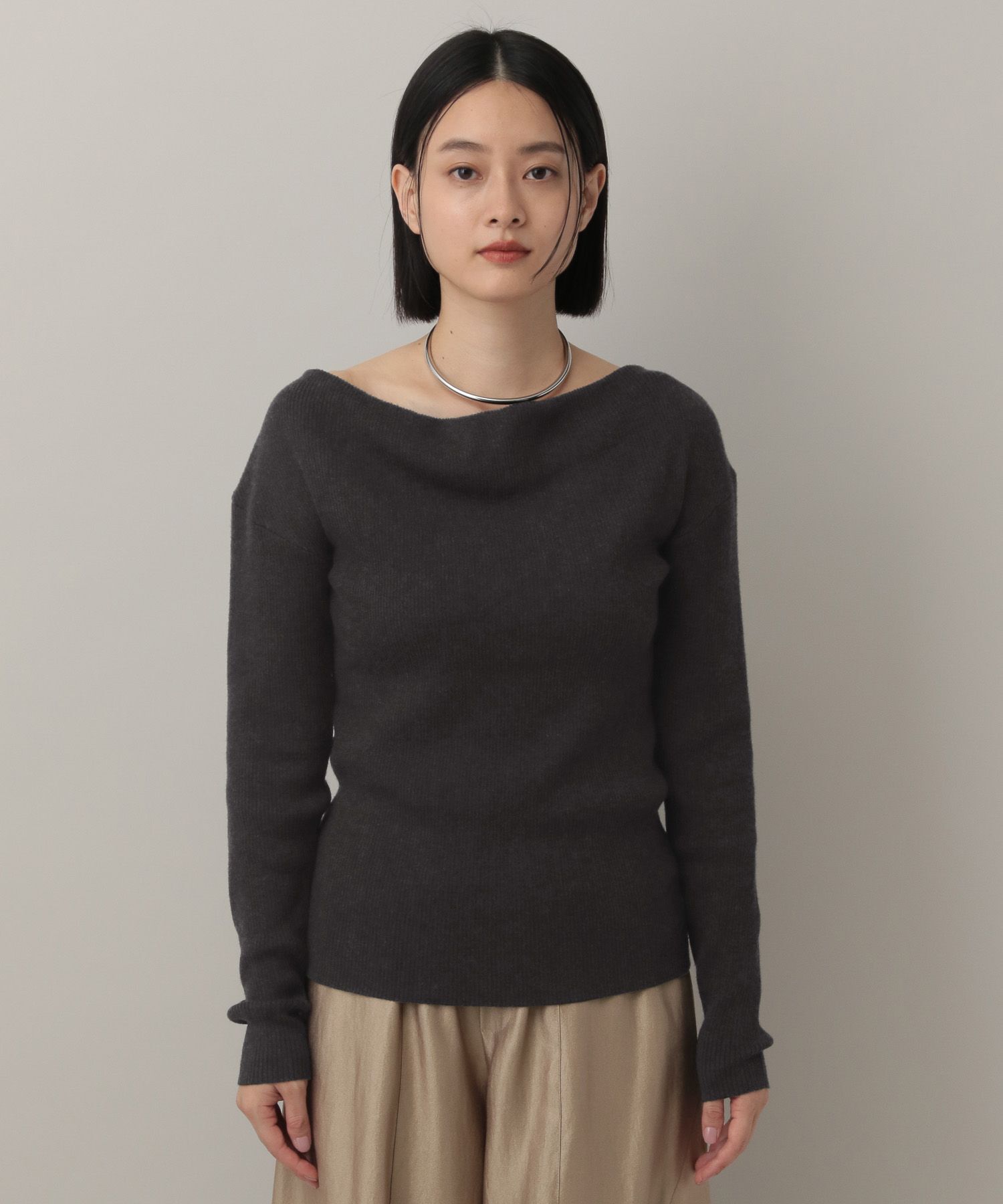 A part by 「ドレープニットプルオーバー」|ニット・セーター|