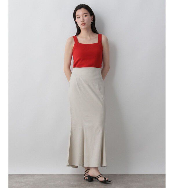 LOWRYS FARM「ソウバリスクエアタンクトップ」|ニット・セーター|