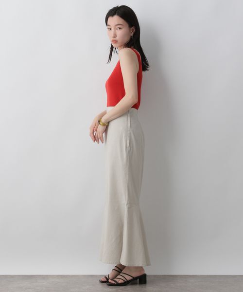 LOWRYS FARM「ソウバリスクエアタンクトップ」|ニット・セーター|