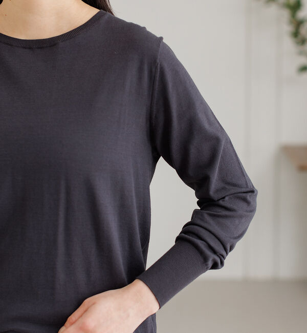 collex「SUVINコットンプルオーバー」|ニット・セーター|