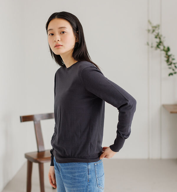 collex「SUVINコットンプルオーバー」|ニット・セーター|