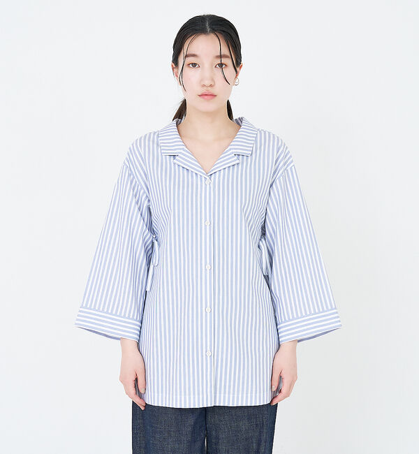 collex「＜手洗い可＞バックギャザーブラウス」|シャツ・ブラウス|