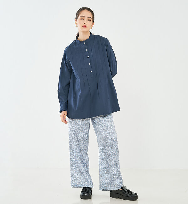 collex「タックフリルブラウス」|シャツ・ブラウス|