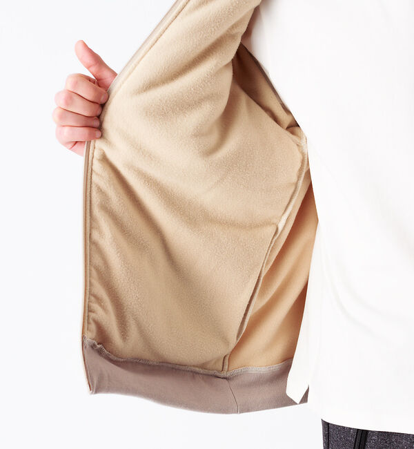 ABAHOUSE「フリースコンビ 中綿 ブルゾン」|ブルゾン・スタジャン|