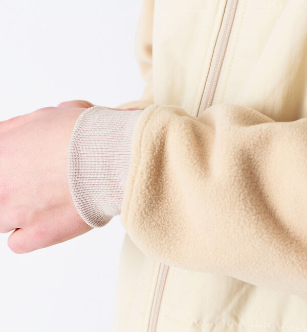 ABAHOUSE「フリースコンビ 中綿 ブルゾン」|ブルゾン・スタジャン|