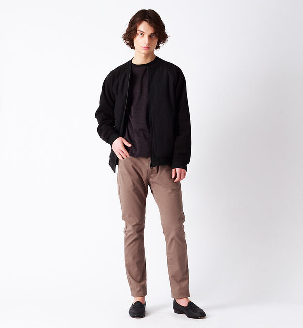 ABAHOUSE「フリースコンビ 中綿 ブルゾン」|ブルゾン・スタジャン|