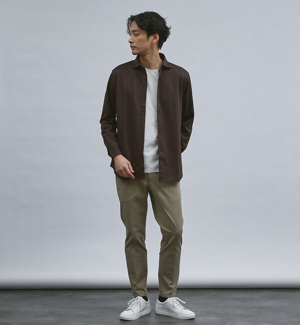 ABAHOUSE「ハイストレッチ コットン スラックス」|スラックス|