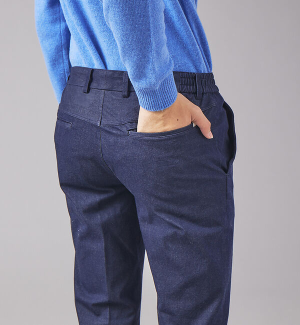 ABAHOUSE「ハイストレッチ コットン スラックス」|スラックス|