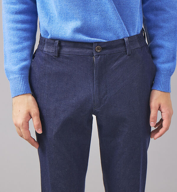 ABAHOUSE「ハイストレッチ コットン スラックス」|スラックス|