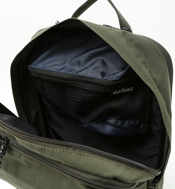 ABAHOUSE「【WILD THINGS/ワイルドシングス】ワンポイントロゴ スクエア型バックパ」|リュック|