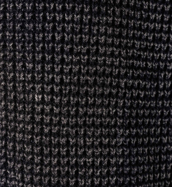 ABAHOUSE「【Revo.レボ】パウダーブリーチ加工ワッフルコットンニットカーディガン/ユニセ」|カーディガン|