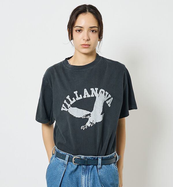 ABAHOUSE「【REMI RELIEF / レミ レリーフ】  HARD SP加工 20/-」|Tシャツ・カットソー|ブラック