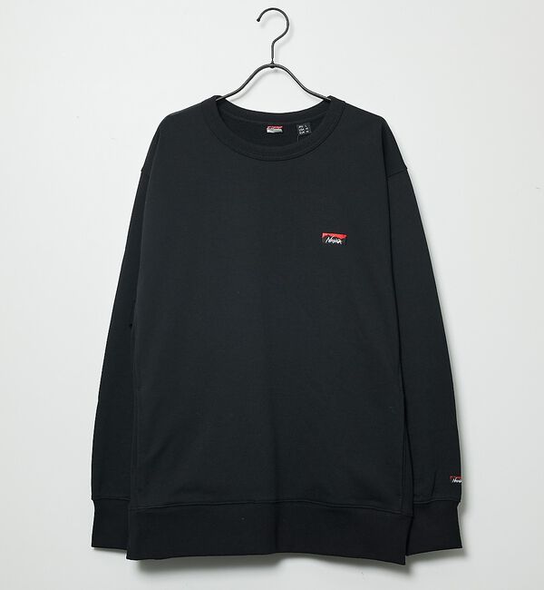 ABAHOUSE「【NANGA /ナンガ】ミニロゴ刺繍スウェット/ユニセックス【予約】」|スウェット・ジャージ|