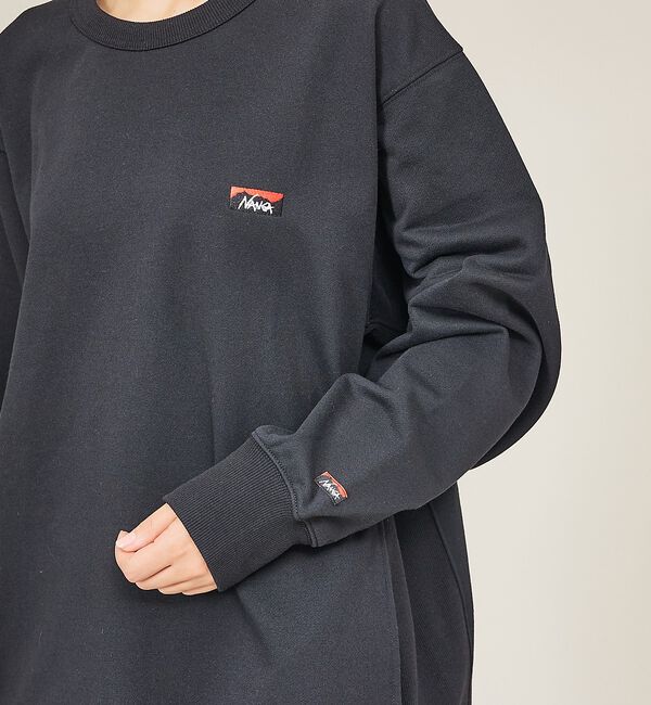 ABAHOUSE「【NANGA /ナンガ】ミニロゴ刺繍スウェット/ユニセックス【予約】」|スウェット・ジャージ|