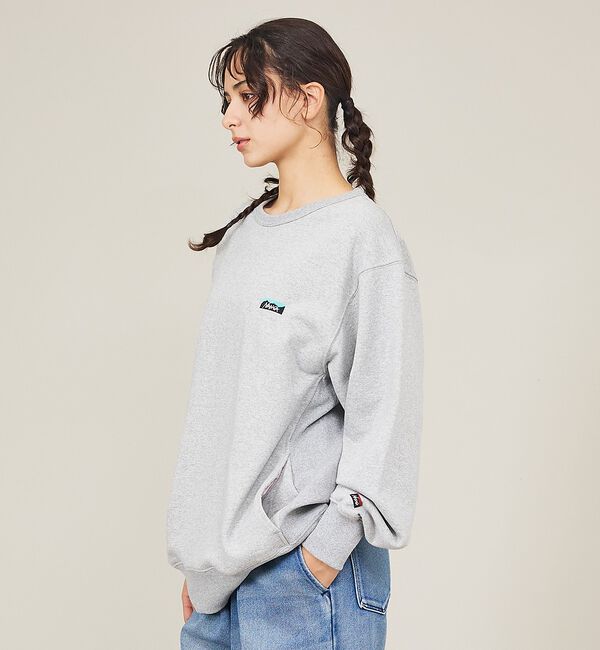 ABAHOUSE「【NANGA /ナンガ】ミニロゴ刺繍スウェット/ユニセックス【予約】」|スウェット・ジャージ|