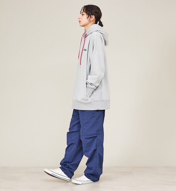 ABAHOUSE「【NANGA  /ナンガ】エコハイブリッド ミニボックスロゴ エンブロイダリー」|パーカー|