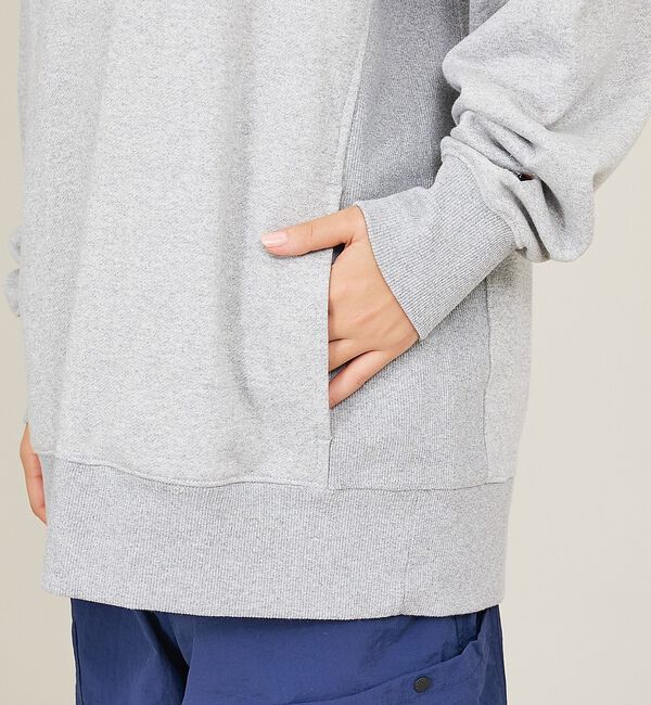 ABAHOUSE「【NANGA  /ナンガ】エコハイブリッド ミニボックスロゴ エンブロイダリー」|パーカー|