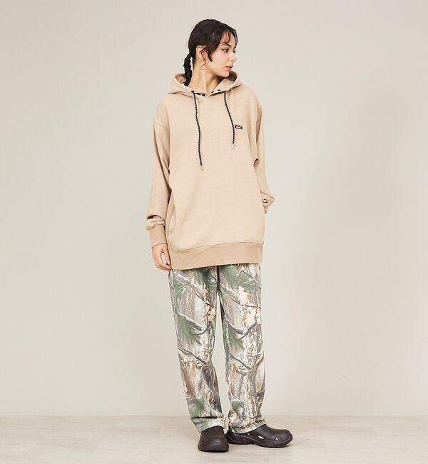 ABAHOUSE「【NANGA  /ナンガ】エコハイブリッド ミニボックスロゴ エンブロイダリー」|パーカー|