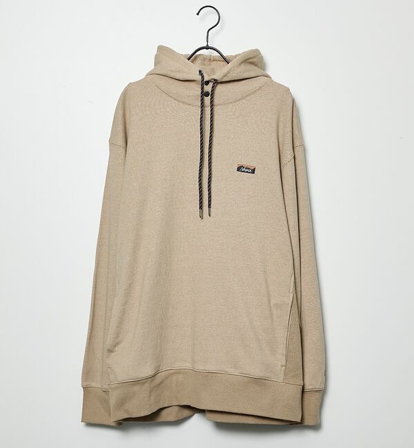 ABAHOUSE「【NANGA  /ナンガ】エコハイブリッド ミニボックスロゴ エンブロイダリー」|パーカー|