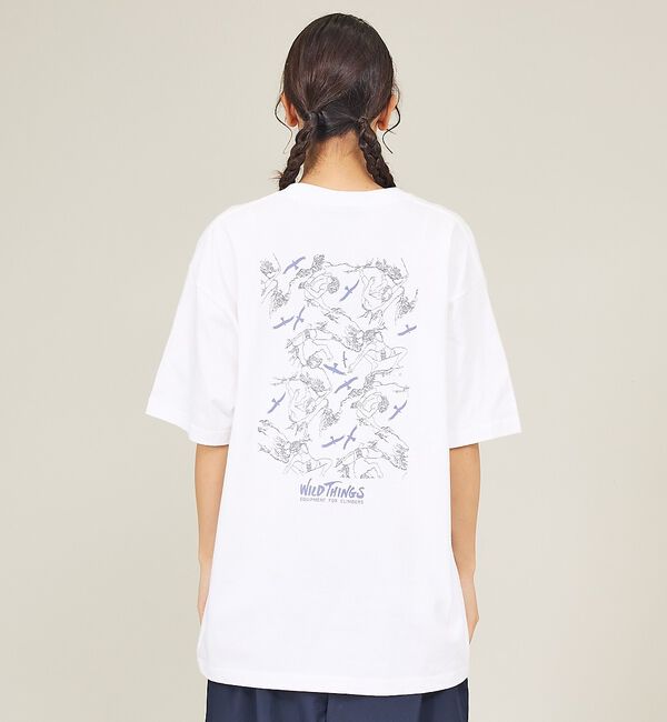 ABAHOUSE「【WILDTHINGS / ワイルドシングス】80'S CLIMBER TEE」|Tシャツ・カットソー|