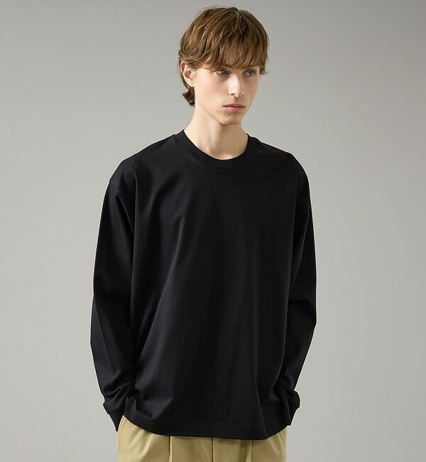 ABAHOUSE「コットンポンチ モダンフィット ロンT / オーバーサイズ【予約】」|Tシャツ・カットソー|