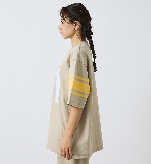 ABAHOUSE「【BARBARIAN / バーバリアン】Crewneck Short ナンバリン」|Tシャツ・カットソー|