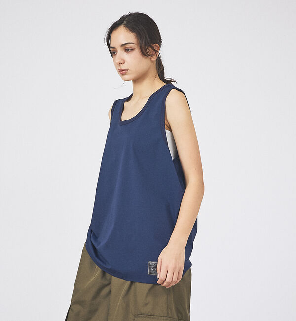 ABAHOUSE「【TAION / タイオン】FANCTION Tank-top ／ファンクション」|キャミソール|
