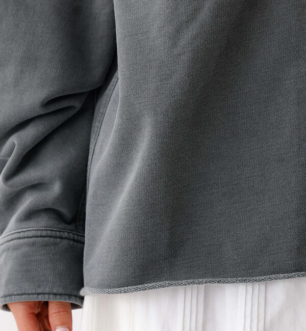 Rouge vif「【JOHNBULL/ジョンブル】ピグメントスウェットシャツ/羽織り/スウェット【」|シャツ・ブラウス|